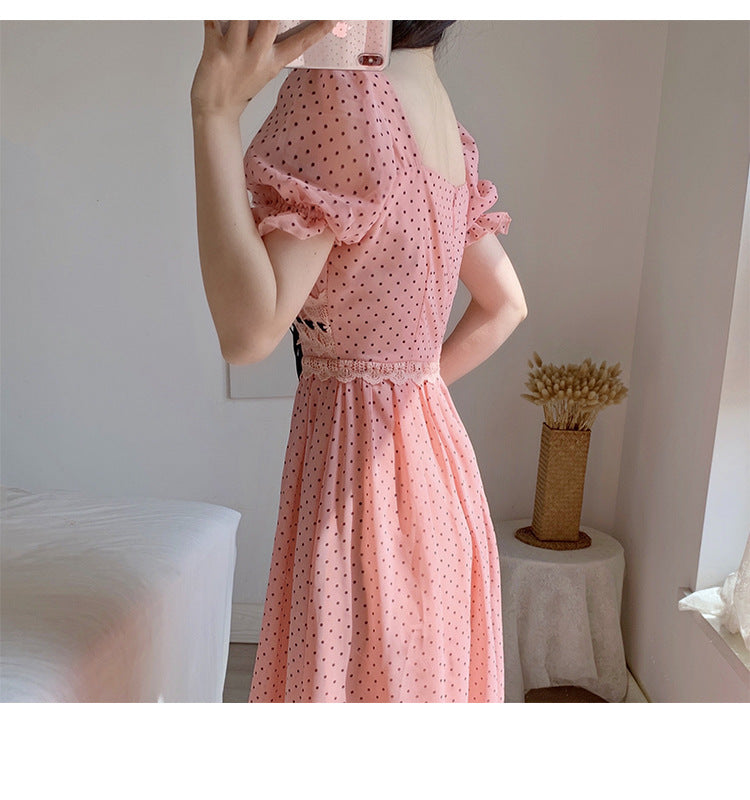 Retro Gentle Style Chiffon Super Fairy Dress