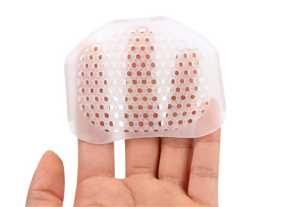 Front pads || Honeycomb front palm type front pads, silica gel breathable code, anti pain foot pad, lady's high heel shoes protective pad.