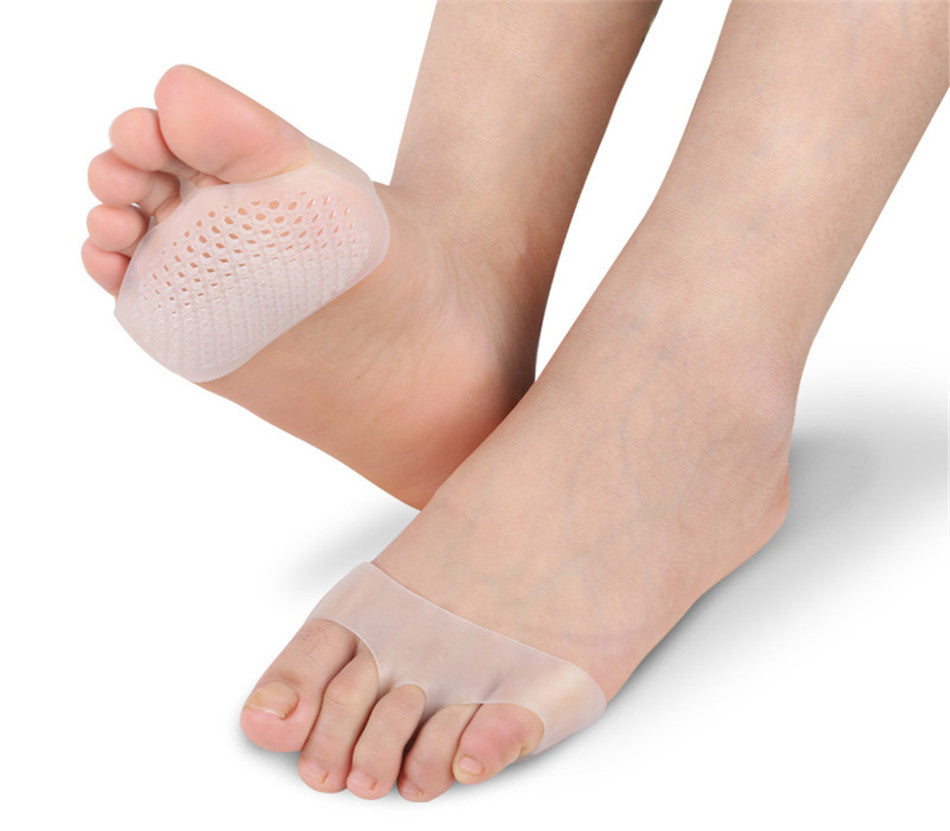 Front pads || Honeycomb front palm type front pads, silica gel breathable code, anti pain foot pad, lady's high heel shoes protective pad.