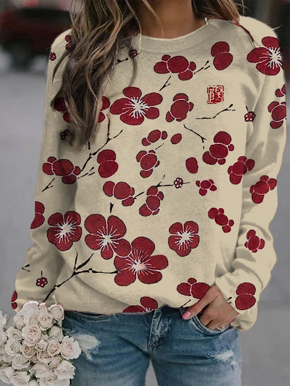 Men's Summer Street Trend Round-neck Shirt Top