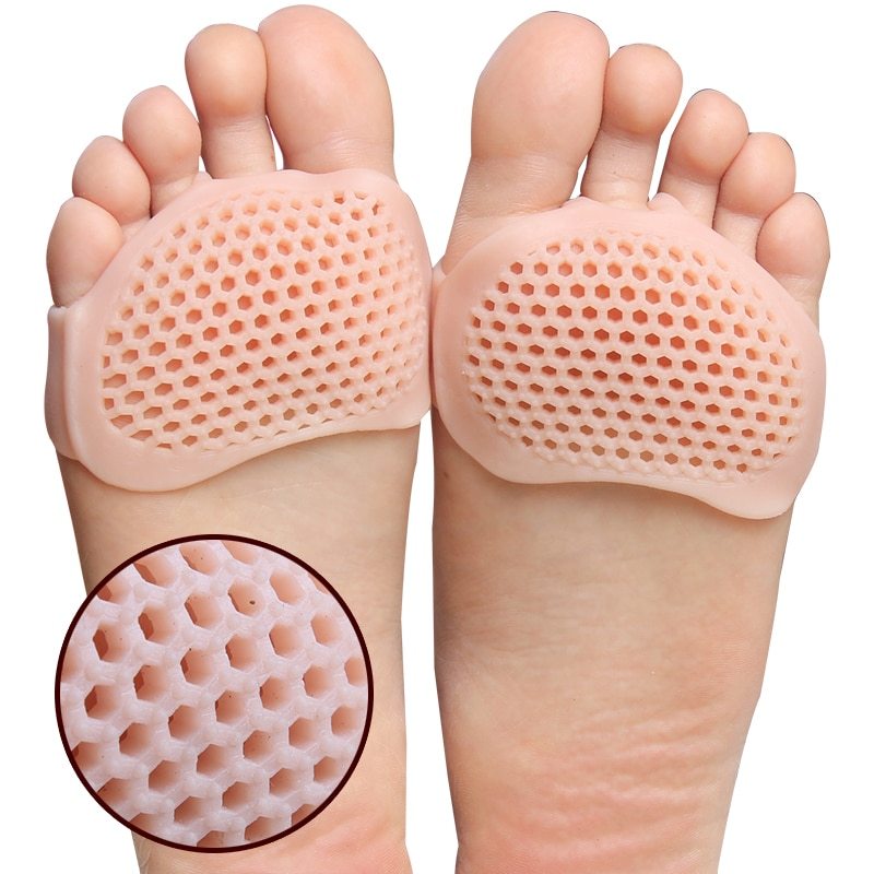 Front pads || Honeycomb front palm type front pads, silica gel breathable code, anti pain foot pad, lady's high heel shoes protective pad.