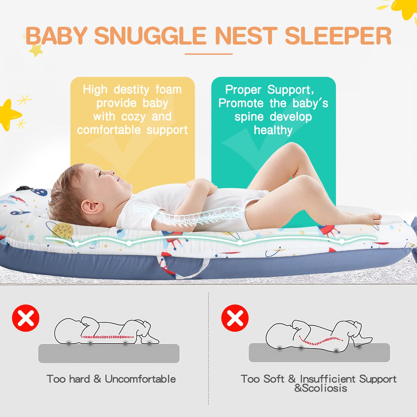 Premium Baby Crib for Restful Nights