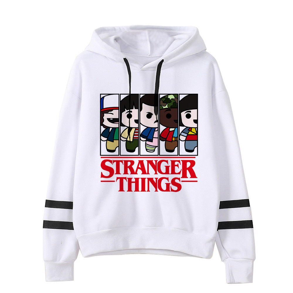 Stranger Things Striped Hoodie