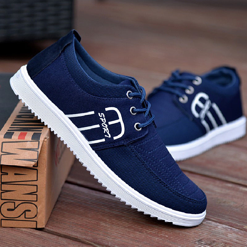 2024 new autumn air shoes men's casual shoes sneakers slip Korean fashion shoes