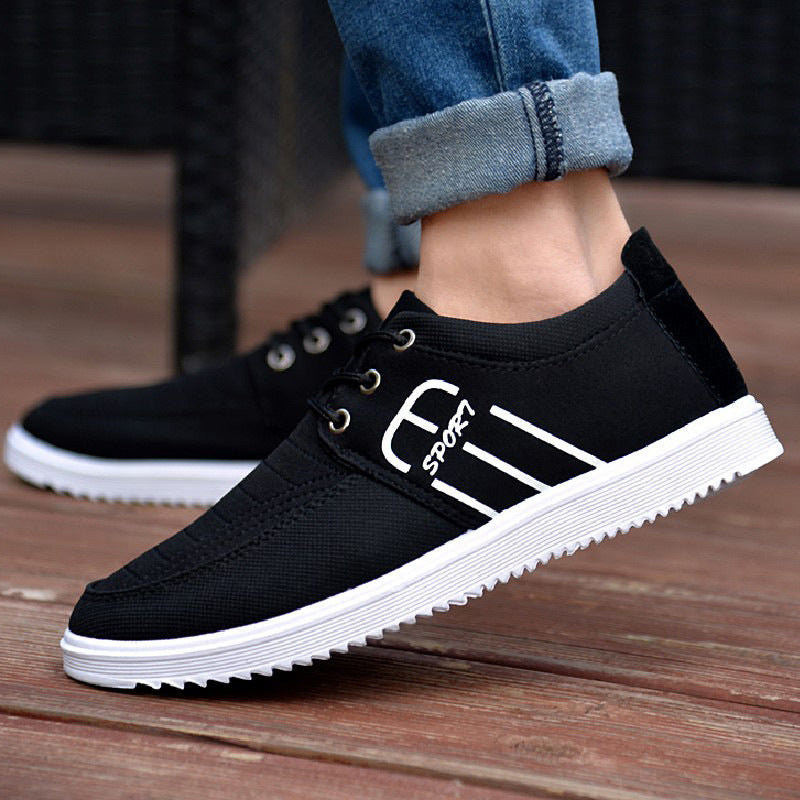 2024 new autumn air shoes men's casual shoes sneakers slip Korean fashion shoes