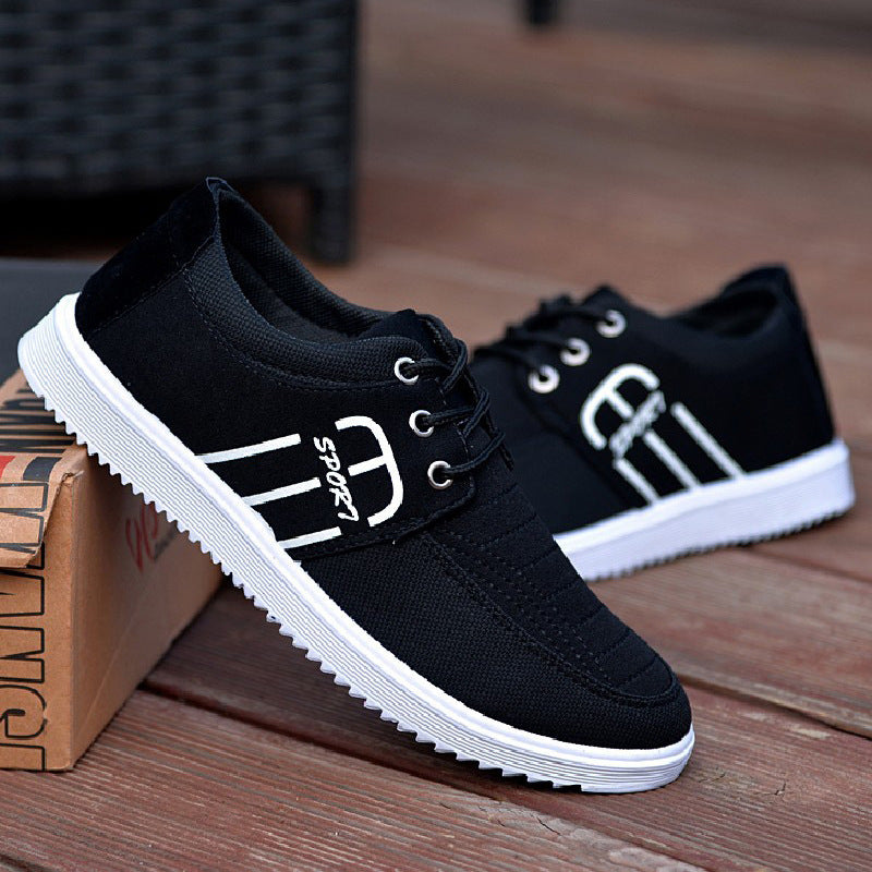 2024 new autumn air shoes men's casual shoes sneakers slip Korean fashion shoes