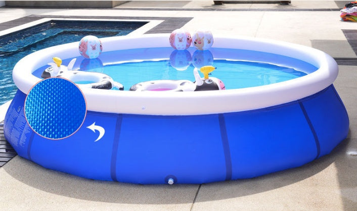 Home inflatable swimming pool