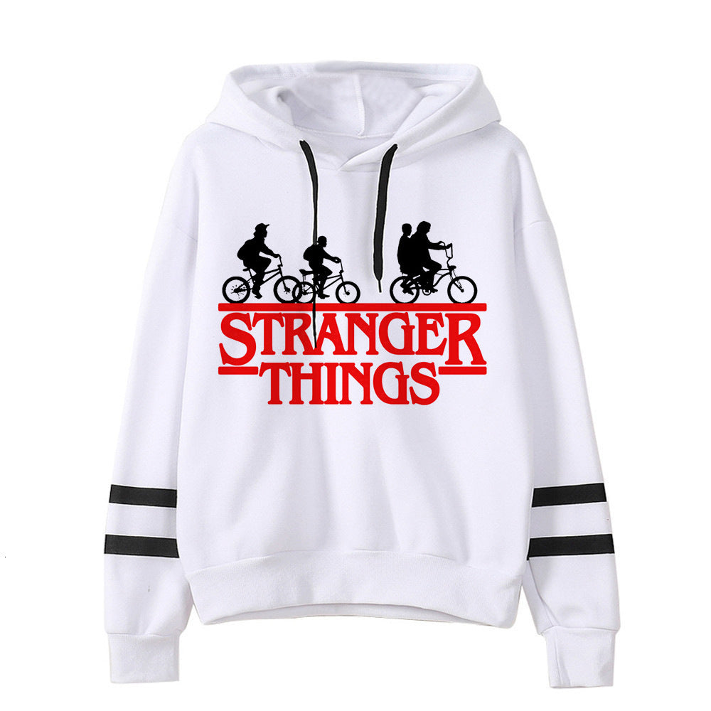 Stranger Things Striped Hoodie