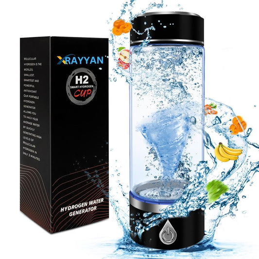 Hydrogen Water Bottle, Portable Hydrogen Water Bottle Generator and Well-Being, Refine Water in 3 Minutes, Convenient for Workplace, Day Travel and Drinking, Gift for Beloved.