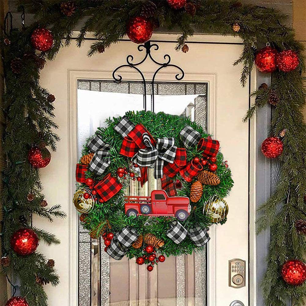 Christmas Ornaments Festival Garland Door Hanging