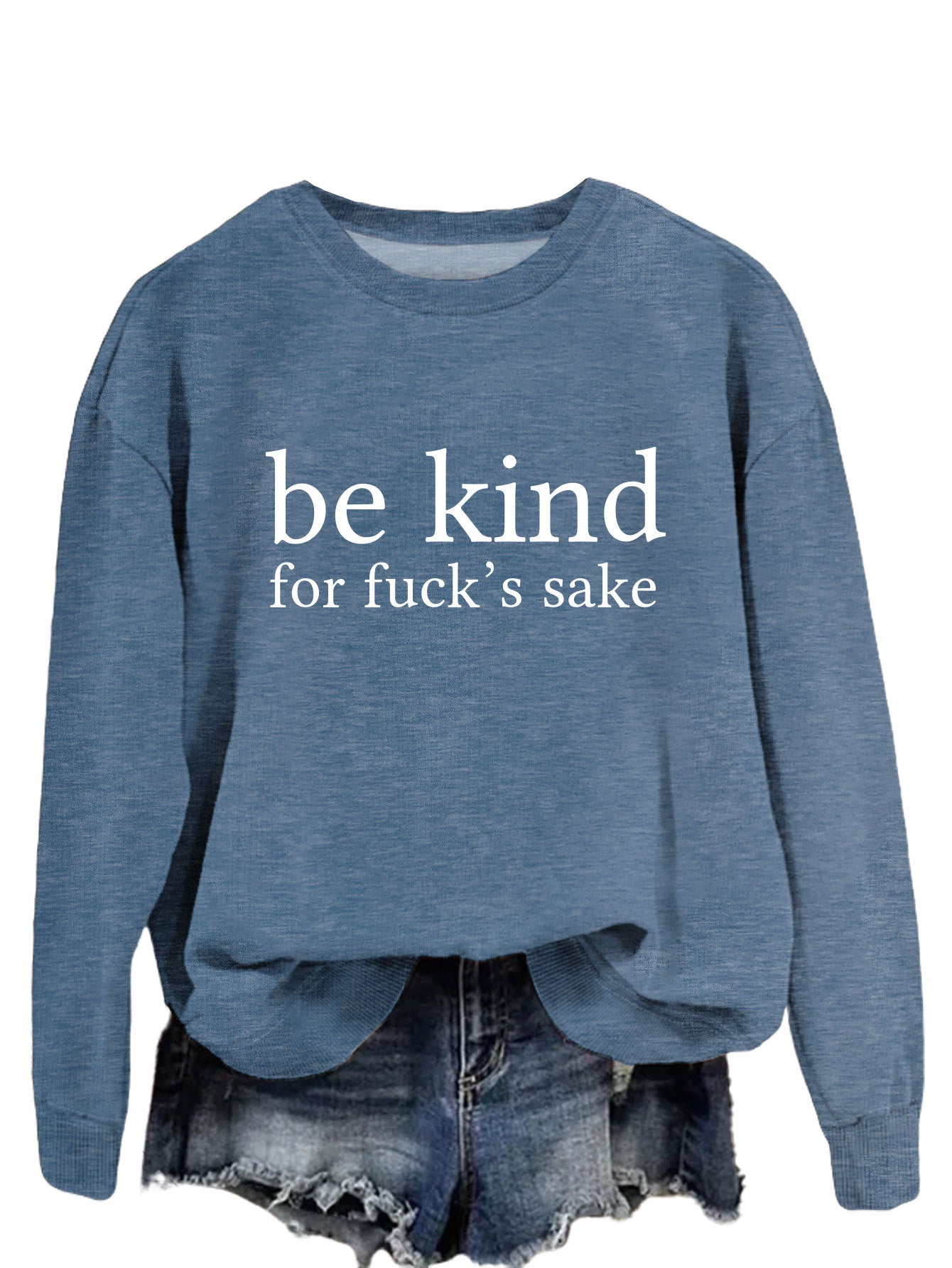 All-matching Women's Letter Simplicity Top