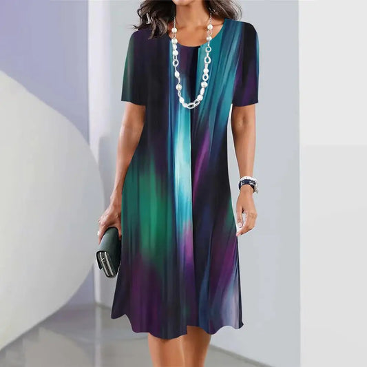 Summer Women's Plus Size Holiday Dress